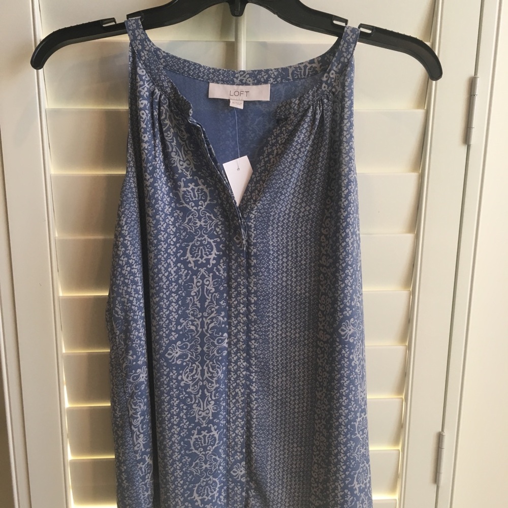 Loft blouse tank, NWT